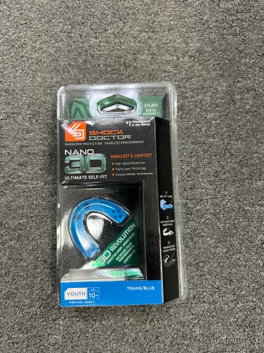 New Shock Doctor Mouthguard Youth Nano 3D