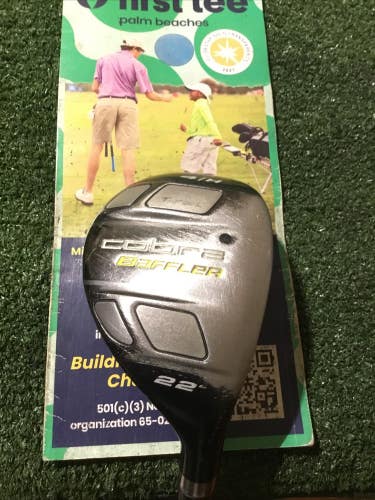 Cobra Baffler T-Rail 22* 4 Hybrid Regular Graphite Design Tour AD 65g Shaft 40
