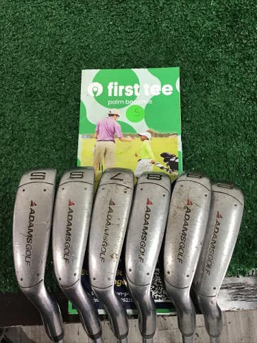 Adams Idea Iron Set 5-PW Regular Steel Shafts Right Handed