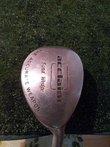 Acclaim Accurate Weapon Sand Wedge SW Steel Shaft Right Handed
