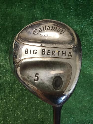 Callaway Big Bertha 2002 5 Wood Regular Graphite Shaft