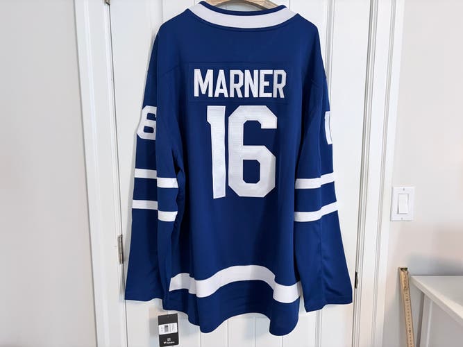 BNWT Authentic Fanatics Toronto Maple Leafs Mitch Marner Jersey Size 4XL NEW