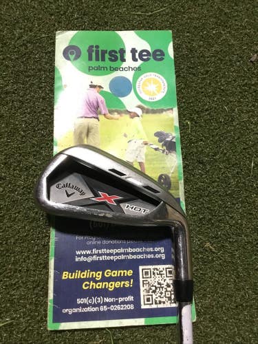Callaway XHOT 6 Iron Stiff SpeedStep 85g Steel Shaft (37.5) Demo Club