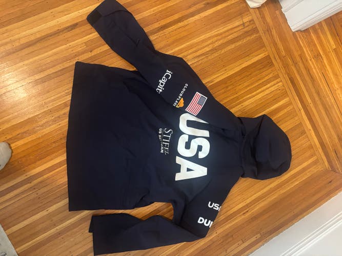 2025-26 U.S. Ski Team Kappa Gara Shell Jacket - Navy - Men's XL