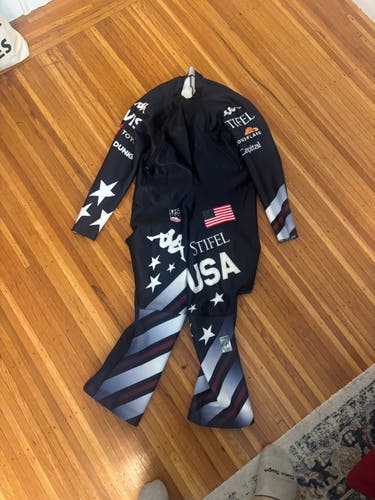2025-26 U.S. Ski Team Kappa Kombat DH Speed Suit - Men's XL - FIS Legal