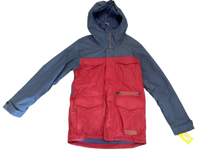 Used Burton LIVING LINING Outerwear Heavy Jacket M Maroon LG 10299-S000315949