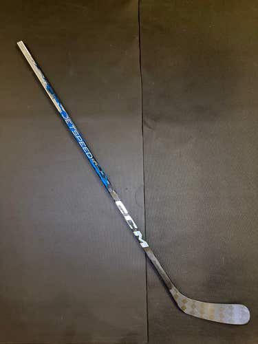 CCM Jetspeed FT9 Pro Left P90 80 Flex Pro Stock Stick - Royal Blue