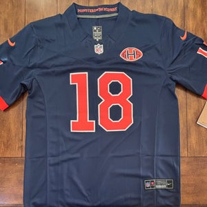 Chicago Bears Caleb Williams #18  Stitched  Rivalries Jersey Adult Medium NWT