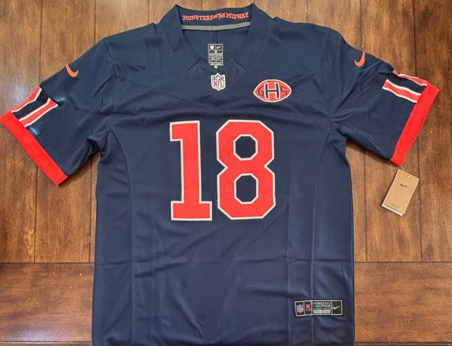 Chicago Bears Caleb Williams #18 Stitched Rivalries Jersey Adult Medium NWT