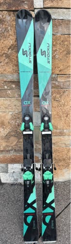 Unisex 2024 Stockli Montero AX 163 cm All Mountain Skis With Bindings Max Din 13 (Used)