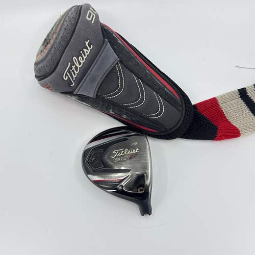 Titleist 913 F 15* 3 Wood Head RH Headcover Fairway Wood Used Golf Club