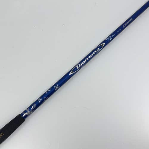 Mitsubishi Diamana S+ BlueBoard 72-R Wood Shaft Titleist Tip Regular 42 1/2" 72g