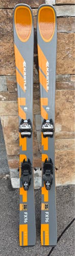 Men's 2024 Kastle FX 96 HP 164 cm Powder Skis With Bindings Max Din 13 (Used)