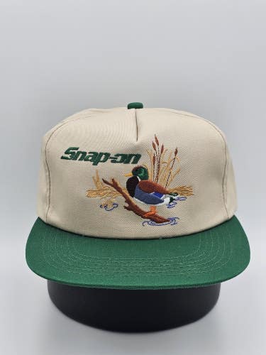 NEW Vintage Snap On Tools Duck Nature Promo K Products Hat Cap Vtg Snapback