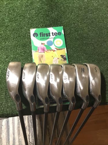 Callaway Ladies Big Bertha Irons Set (6-PW-GW-SW) RCH 65i Graphite Shafts *VGC*