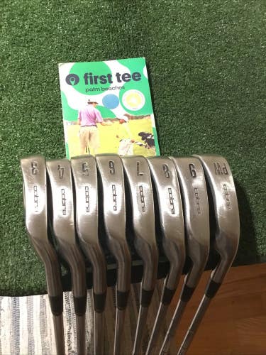 King Cobra Oversize Irons Set (3-PW) Stiff/Firm Steel Shafts