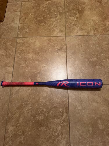 2027 Rawlings Icon Composite USSSA Certified Bat (-5) 30" (Used)