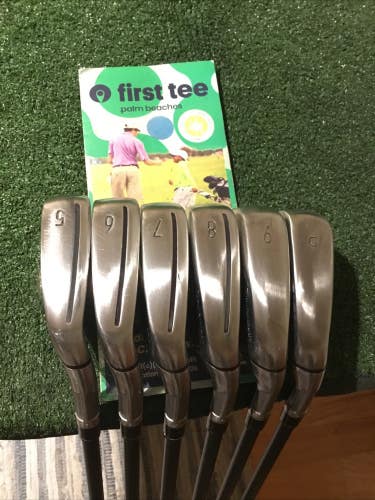 Taylormade Stealth Irons Set (5-PW) Seniors Lite KBS Max 45 Graphite Shafts VGC