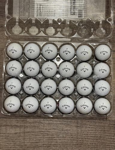 24 Callaway Supersoft Golf Balls - 5A MINT CONDITION ONLY