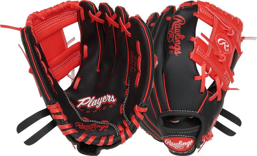 New Rawlings Players Series 10" Youth Baseball Glove Left Hand Throw (LHT) 11735-RAWPL10BSL