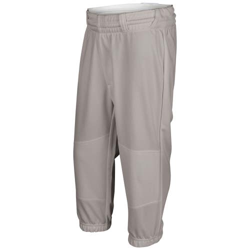 New Youth Pull Up Baseball Pants Gray XXS 11735-CHPBPPU2YGRXXS