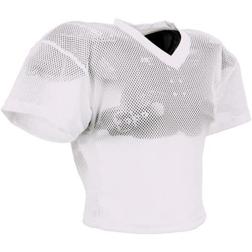 New Champro Football Practice Jersey Youth XL (YXL) WHITE 11735-CHPFJ57YWXL