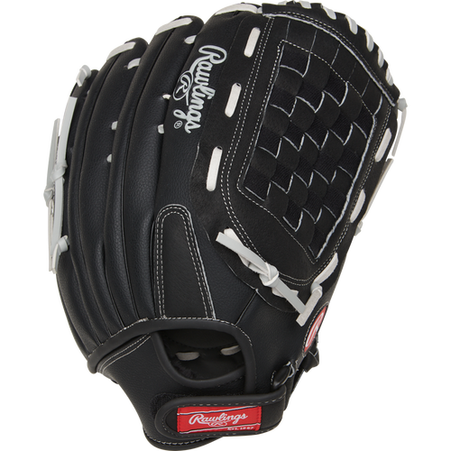 New Rawlings RSB Slowpitch 14" Softball Glove Right Hand Throw (RHT) Black/White 11735-RAWRSB140GBR