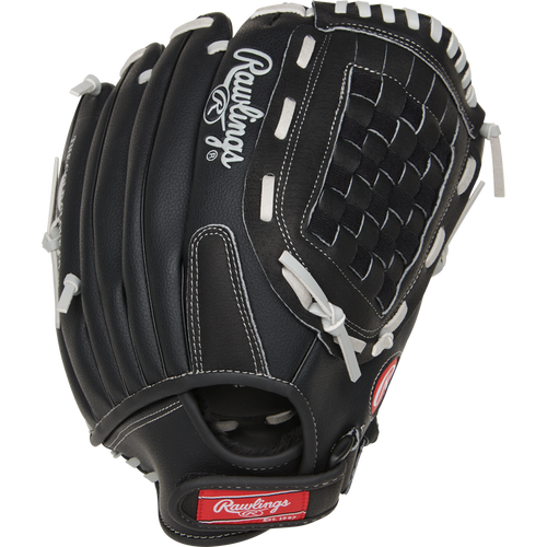 New Rawlings RSB Slowpitch 13" Softball Glove Right Hand Throw (RHT) Black/White 11735-RAWRSB130GBR