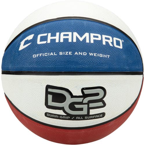 New Champro Dura-Grip 230 Basketball 28.5" Red/White/Blue (RWB) 11735-CHPBB50SWR285
