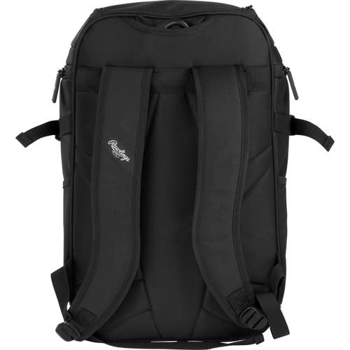 New Rawlings Franchise 2 Baseball/Softball Backpack Black (BLK) 11735-RAWFRANCHISE2BK