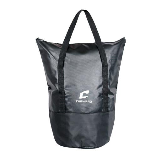 New Champro XL Ball Bag 9"x15"x18.5" Black 11735-CHPE5