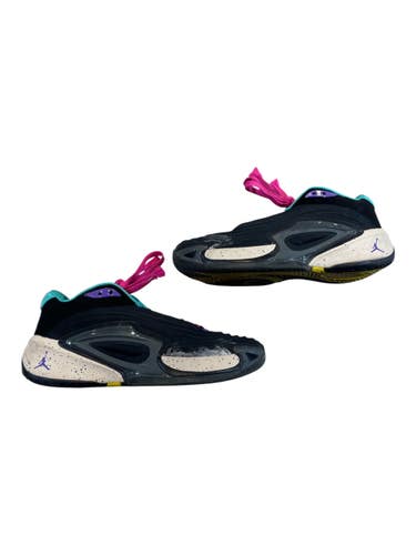 Used Jordan Basketball Shoes M Turquoise And Purple Senior 7 11873-S000251405