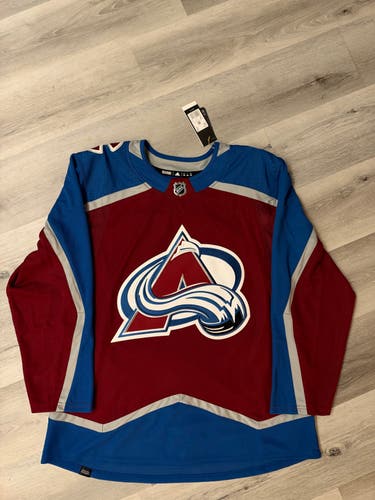 Colorado Avalanche Adidas Authentic Jersey - Size 54