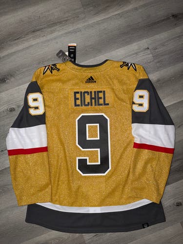 Jack Eichel Vegas Golden Knights Adidas Authentic Jersey - Size 52