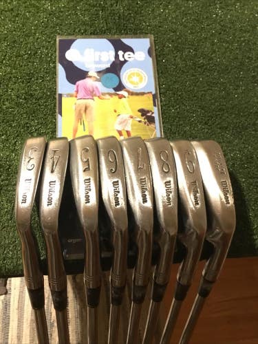Wilson Staff Tour Blade Irons Set (3-PW) Regular Dynamic Steel Shafts (STD-3/4)