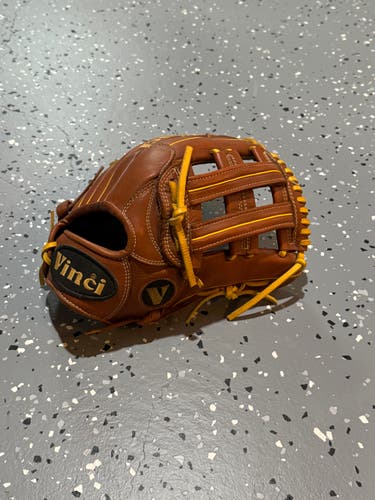 Vinci BMB-OB Kip Leather Baseball Glove 13" RH Outfield - EXCELLENT CONDITION