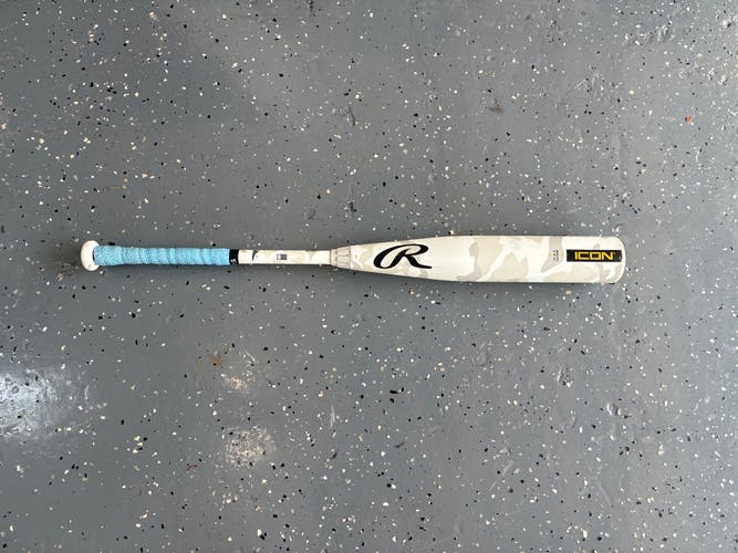 2025 Rawlings Icon Composite USSSA A Certified Bat (-5) 26 oz 31" (Used)