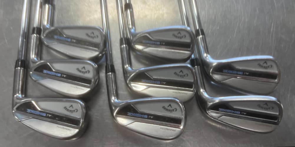 Used Callaway AI SMOKE Mens Iron Set RH 5I-GW/AW 11497-S000162778