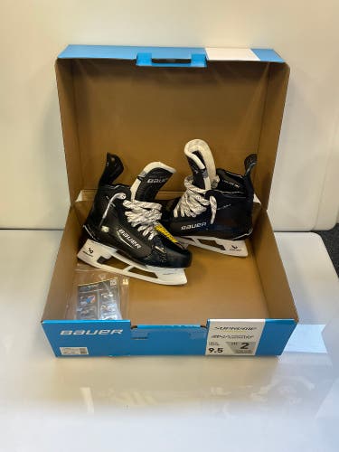 2024 Bauer Supreme Shadow Hockey Skates 9.5 (New)