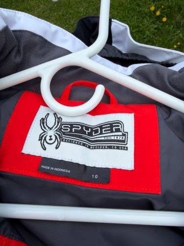 Red Unisex Youth Small / Medium Spyder Jacket (Used)