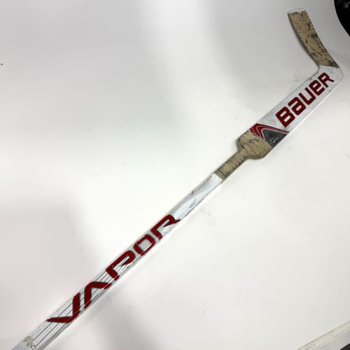 Repaired Regular Bauer 1x Goalie Stick - 27" Paddle P31 Curve - #QQ641