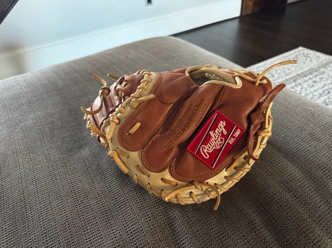 Rawlings Gold Glove Elite RH Catcher's Baseball Glove 32.5" (Used)