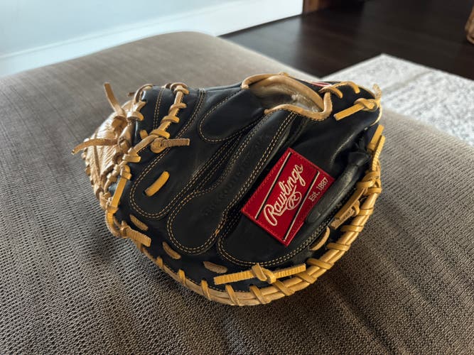 Rawlings Gold Glove Elite RH Catcher's Baseball Glove 32.5" (Used)