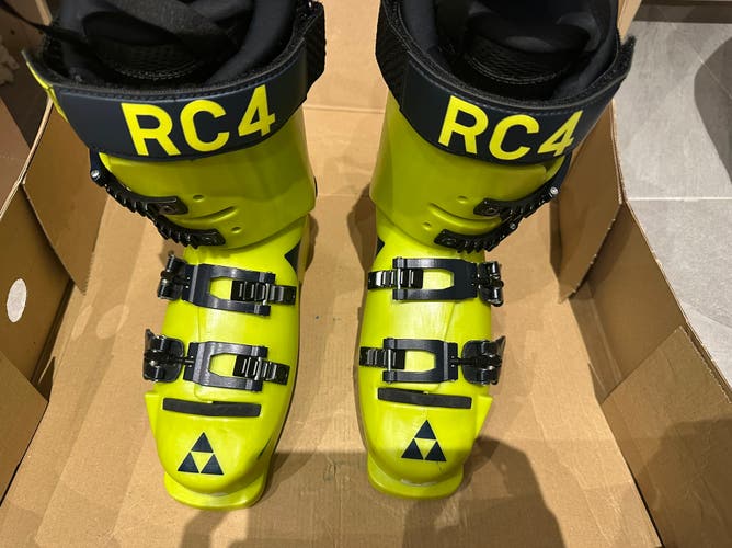 LIKE NEW Fischer RC4 Podium 70 Ski Boots 24.5 RARE FIND for Narrow low volume feet or race