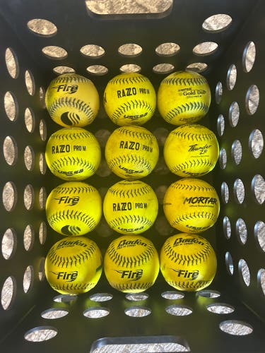 Mens Slowpitch Softballs (Used)