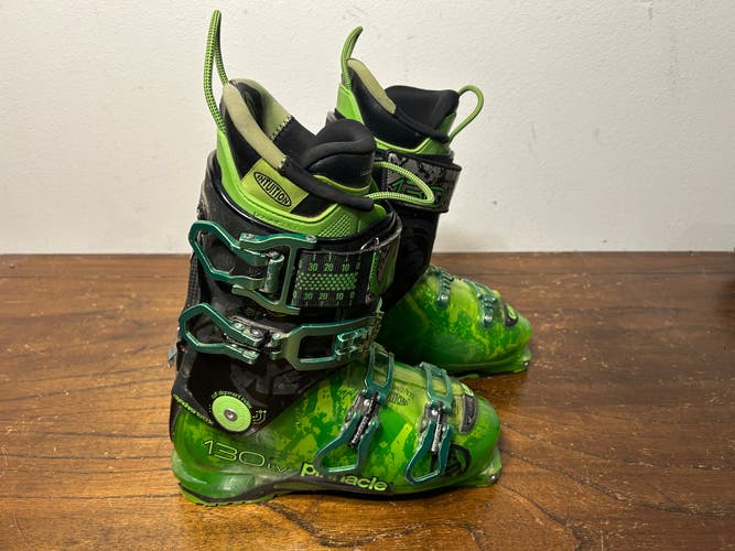 K2 PINNACLE 130 LV Alpine Touring Tech AT Backcountry Ski Boots Men's US Mens 8.5 / Mondo 26.5