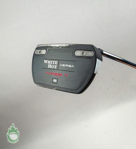 Used Right Handed Odyssey White Hot Versa Three T 34" Putter Steel Golf Club