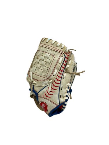 Used Rawlings PLAYERS SERIES BB/SB Glove T-ball White 9" 11692-S000159428