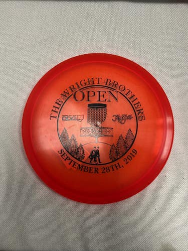 Used THE WRIGHT BROTHERS OPEN Disc Golf Driver Orange 11490-S000278810