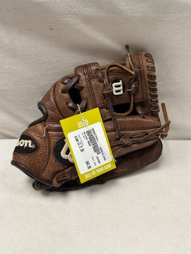 Used Wilson A950 BB/SB Glove RH Throw Brown 11 1/2" 11490-S000277648